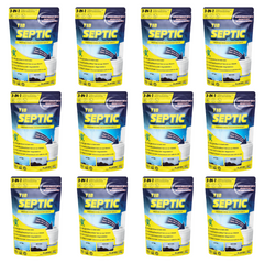 T1B Septic Tank Cleaner | 3-In-1 Formula Degrades Kitchen, Bathroom & Toilet Waste | 12 Months Super Saver Pack ( 3 kgs )